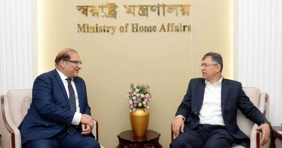 স্বরাষ্ট্রমন্ত্রী ও পাকিস্তান হাইকমিশনারের সাক্ষাৎ, যে আলোচনা হলো