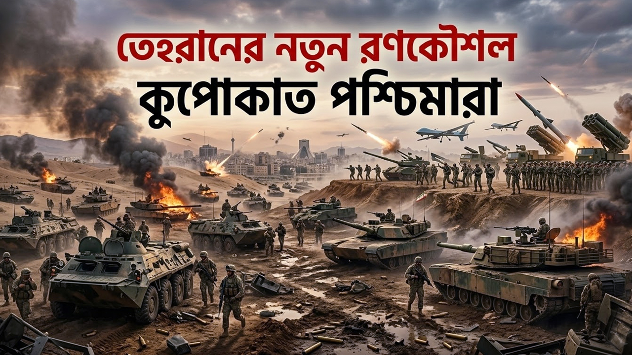 তেহরানের নতুন রণকৌশল কুপোকাত পশ্চিমারা