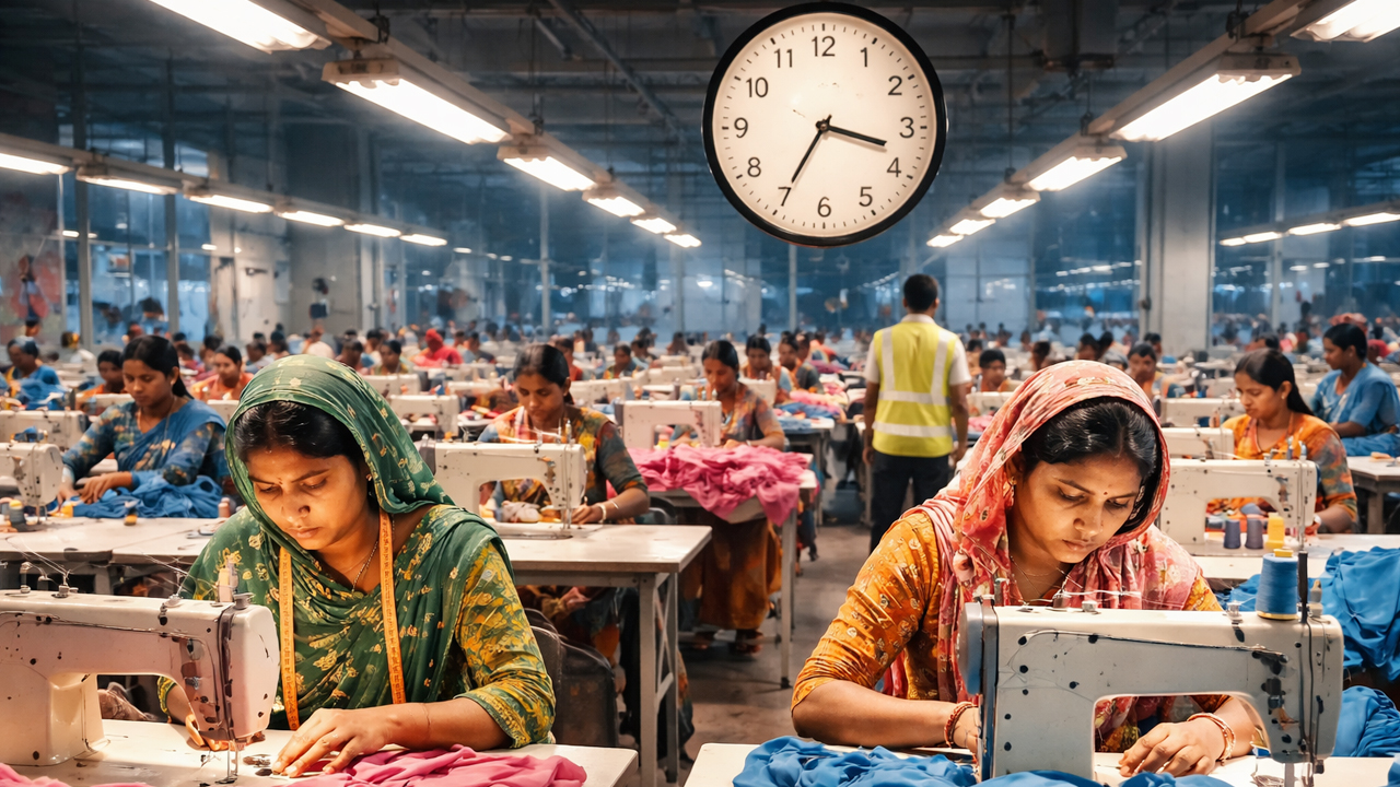 পোশাক শিল্পে ওভারটাইম বাড়লো দুই ঘণ্টা