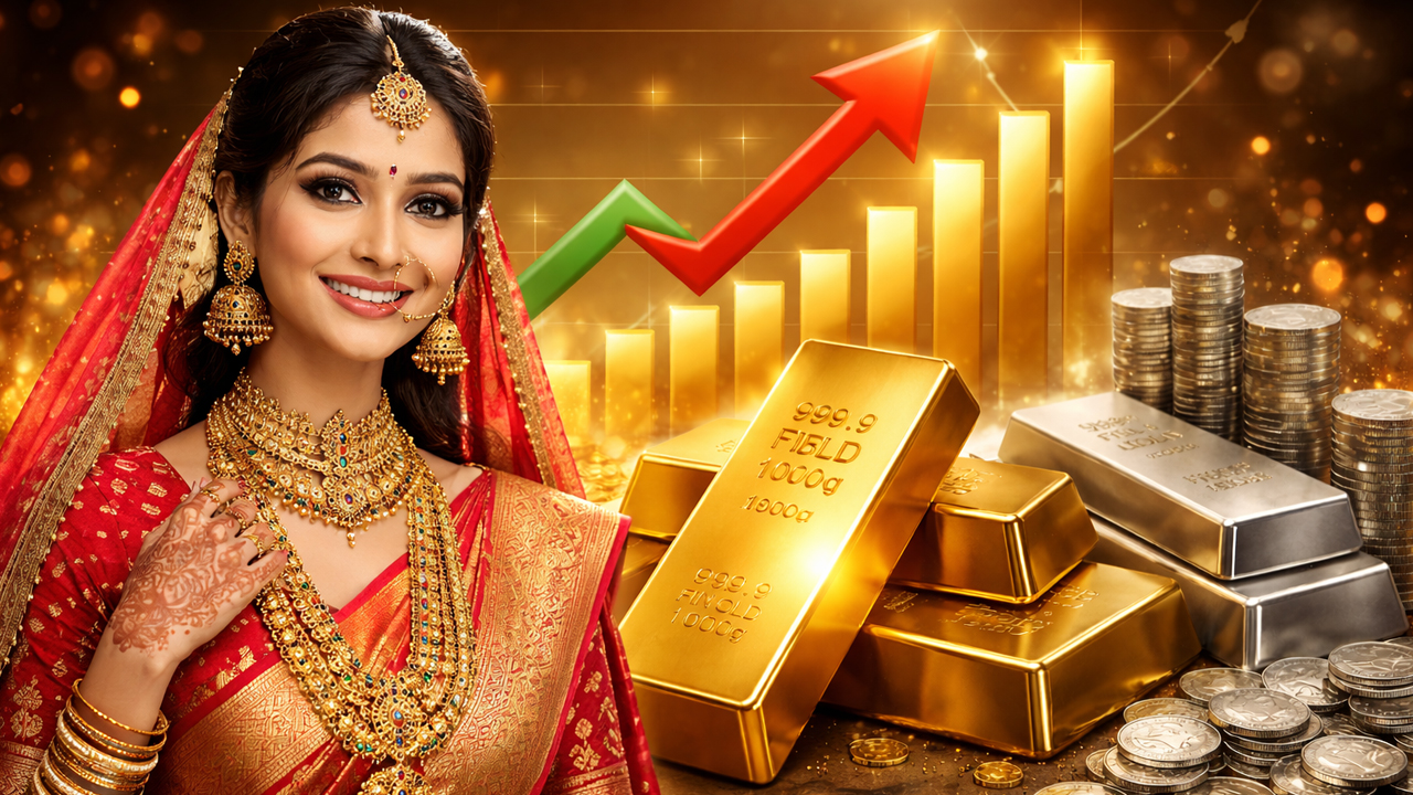 বাড়ল সোনা ও রুপার দাম