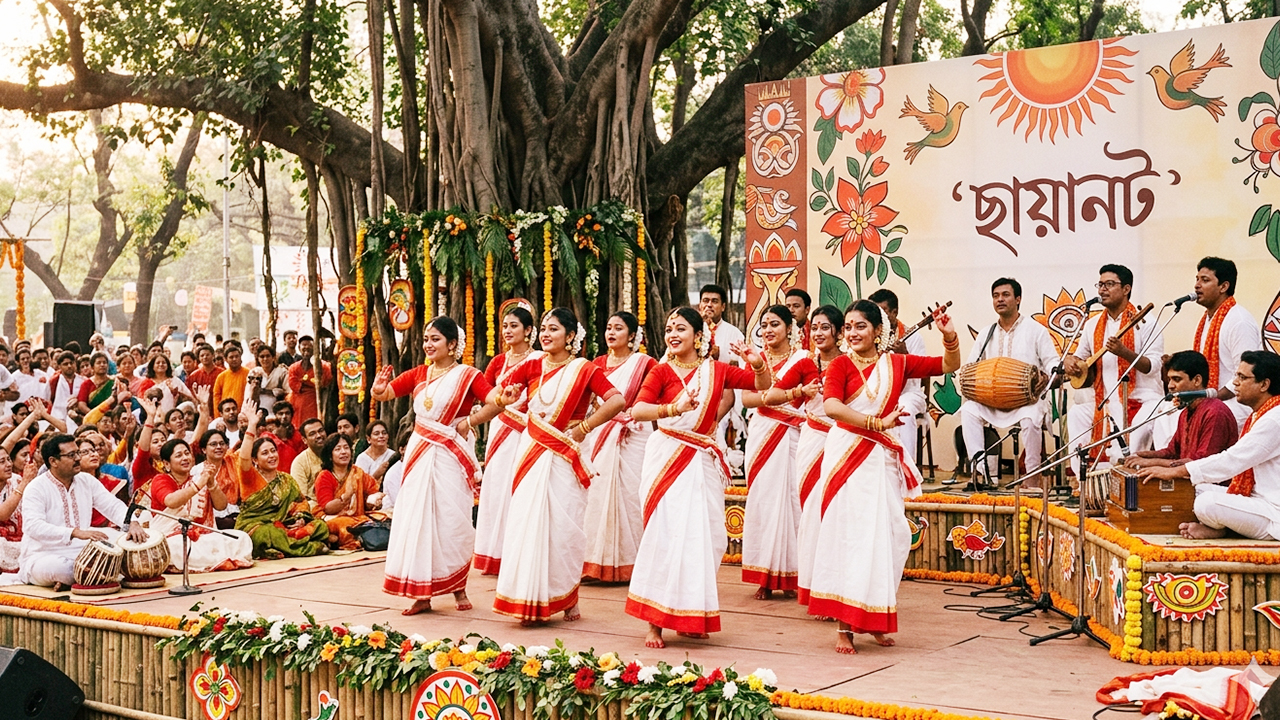 সাহসের সুরে নতুন বছর শুরু করলো ছায়ানট