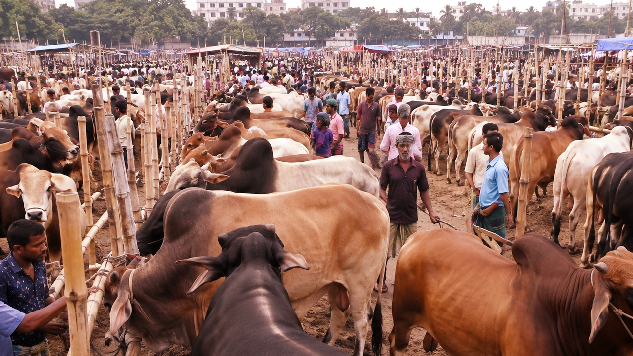 আসছে হাজার হাজার কোরবানির পশু: এবার দাম কমবে নাকি বাড়বে?