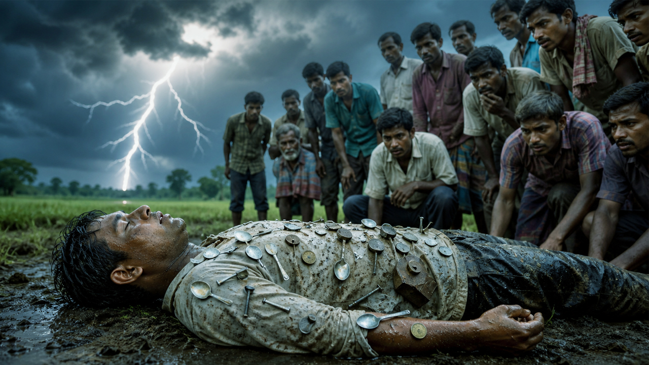 বজ্রপাতে নিহত ব্যক্তির দেহে ‘চুম্বক রহস্য’—সত্য না গুজব