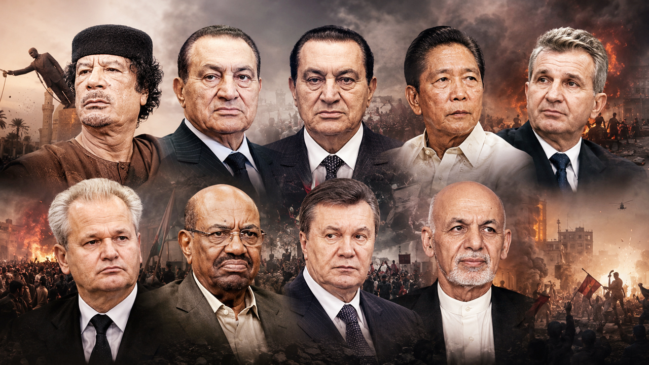 10 deposed world leaders: whose fall shook the world